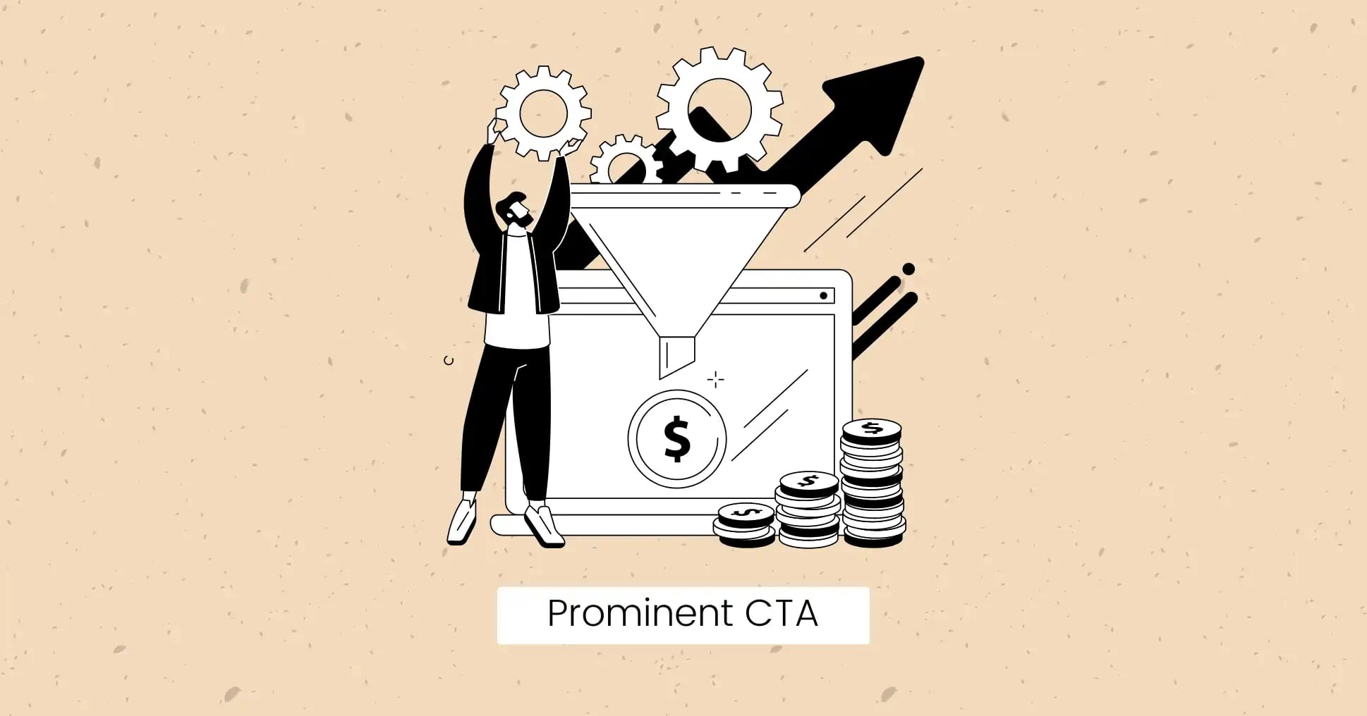 Prominenter Call-to-Action